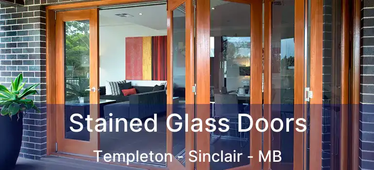  Stained Glass Doors Templeton - Sinclair - MB