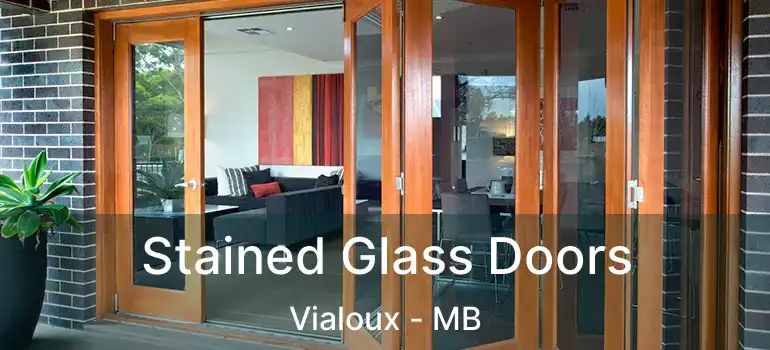  Stained Glass Doors Vialoux - MB