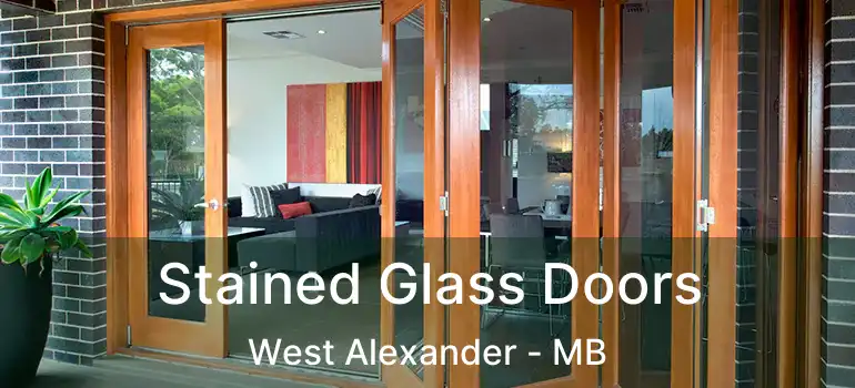  Stained Glass Doors West Alexander - MB