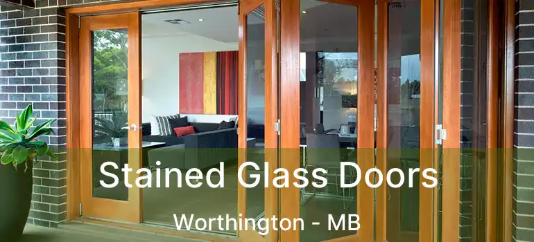  Stained Glass Doors Worthington - MB