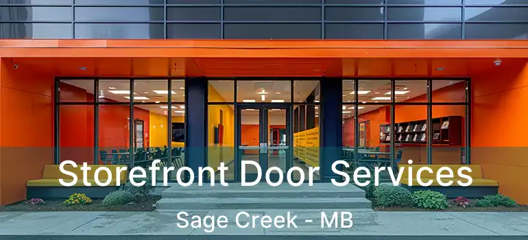  Storefront Door Services Sage Creek - MB