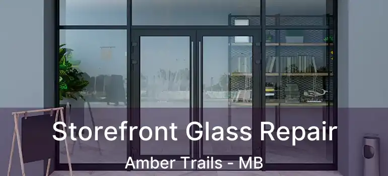  Storefront Glass Repair Amber Trails - MB