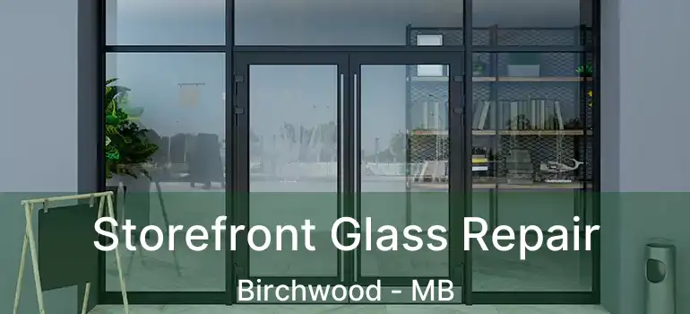  Storefront Glass Repair Birchwood - MB