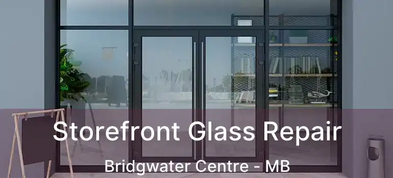  Storefront Glass Repair Bridgwater Centre - MB