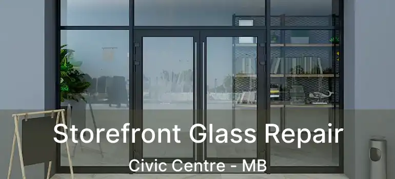 Storefront Glass Repair Civic Centre - MB