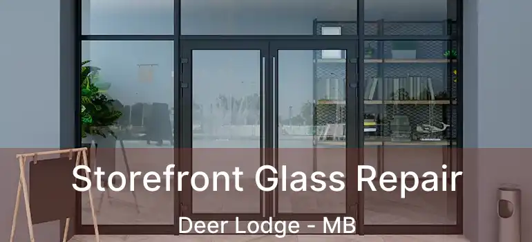  Storefront Glass Repair Deer Lodge - MB