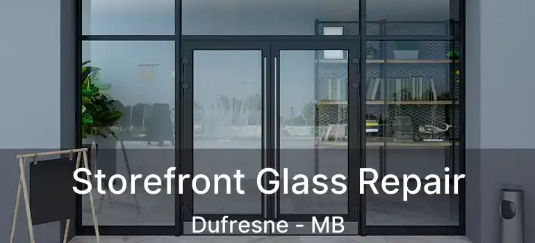  Storefront Glass Repair Dufresne - MB