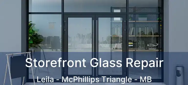 Storefront Glass Repair Leila - McPhillips Triangle - MB