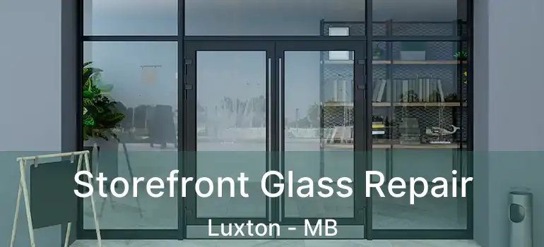  Storefront Glass Repair Luxton - MB