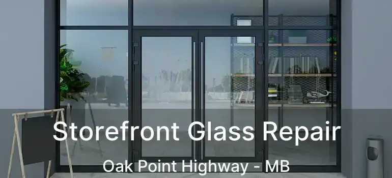  Storefront Glass Repair Oak Point Highway - MB