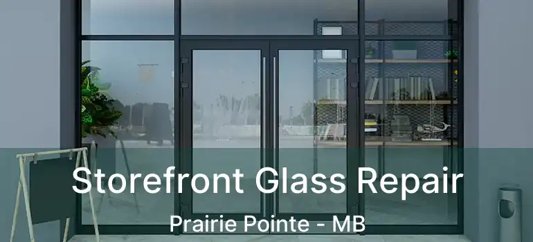  Storefront Glass Repair Prairie Pointe - MB