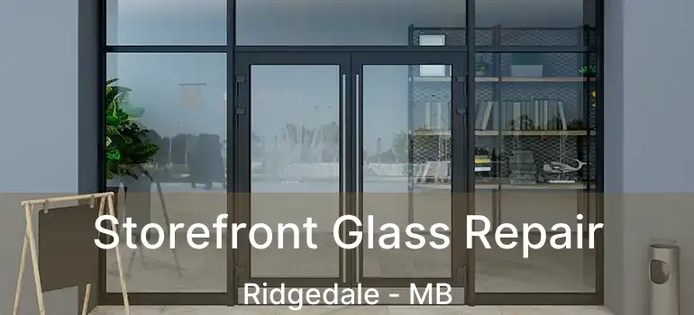  Storefront Glass Repair Ridgedale - MB
