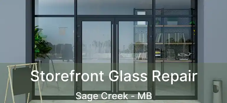  Storefront Glass Repair Sage Creek - MB