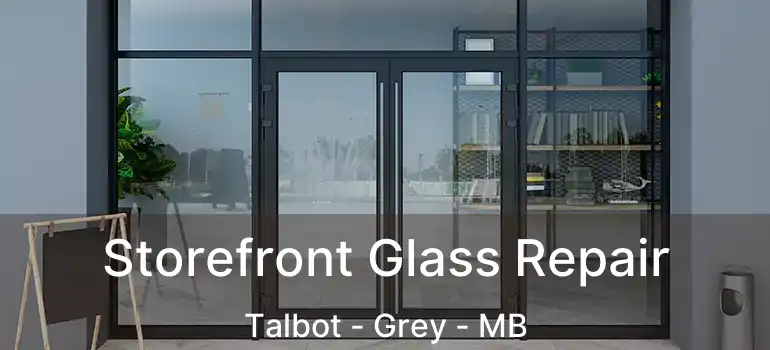  Storefront Glass Repair Talbot - Grey - MB