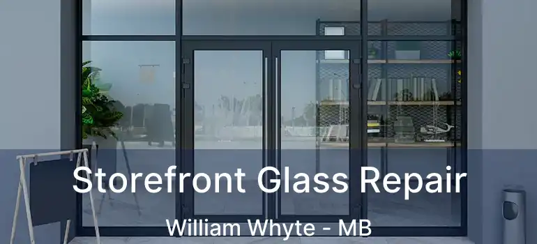  Storefront Glass Repair William Whyte - MB