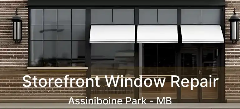  Storefront Window Repair Assiniboine Park - MB
