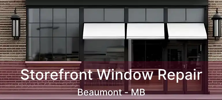  Storefront Window Repair Beaumont - MB