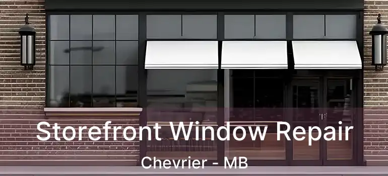  Storefront Window Repair Chevrier - MB