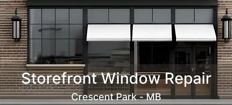  Storefront Window Repair Crescent Park - MB