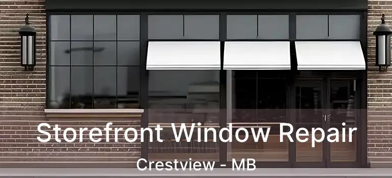  Storefront Window Repair Crestview - MB