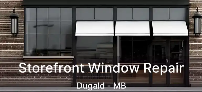  Storefront Window Repair Dugald - MB