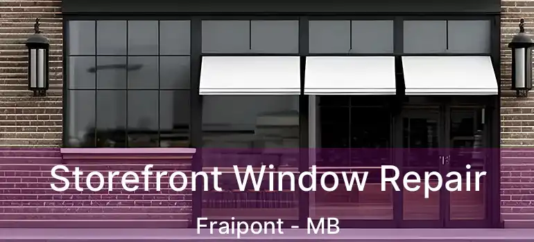  Storefront Window Repair Fraipont - MB