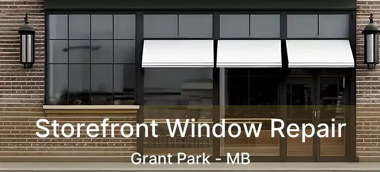  Storefront Window Repair Grant Park - MB