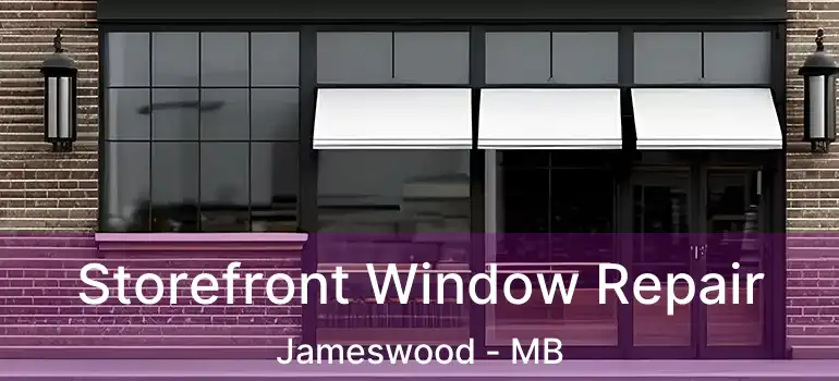  Storefront Window Repair Jameswood - MB