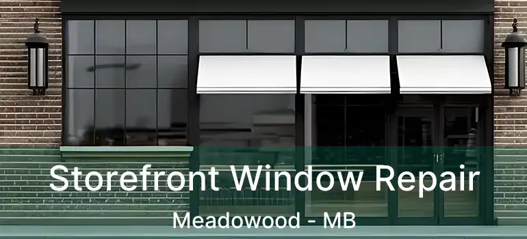  Storefront Window Repair Meadowood - MB