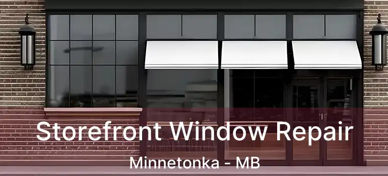  Storefront Window Repair Minnetonka - MB