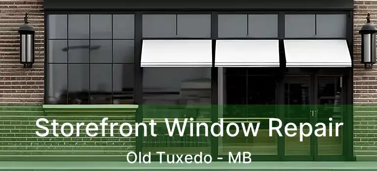  Storefront Window Repair Old Tuxedo - MB