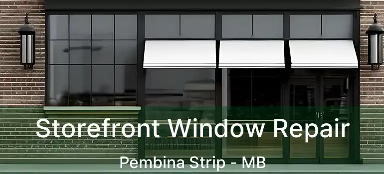  Storefront Window Repair Pembina Strip - MB