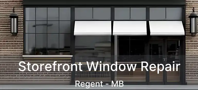  Storefront Window Repair Regent - MB
