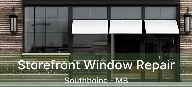  Storefront Window Repair Southboine - MB