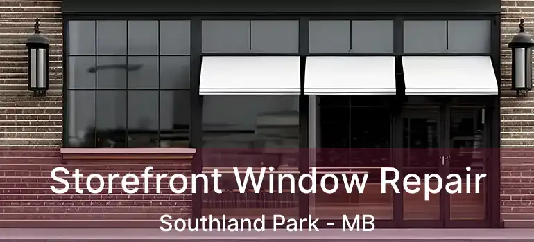  Storefront Window Repair Southland Park - MB