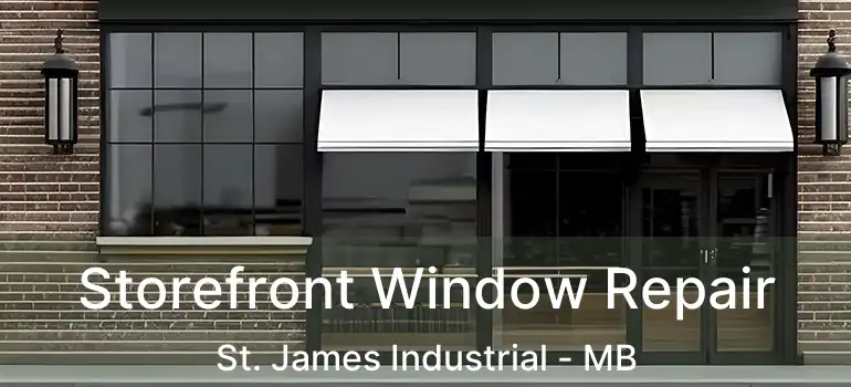  Storefront Window Repair St. James Industrial - MB