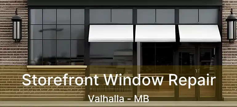  Storefront Window Repair Valhalla - MB