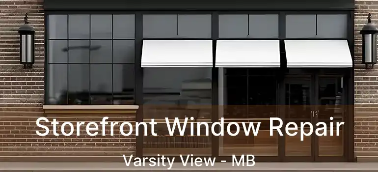  Storefront Window Repair Varsity View - MB