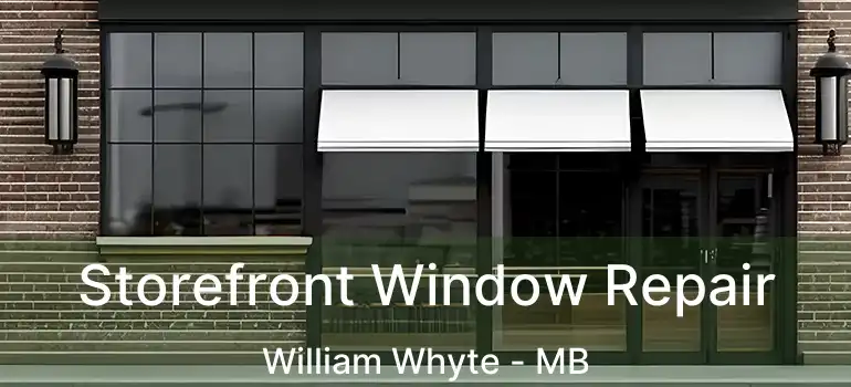  Storefront Window Repair William Whyte - MB