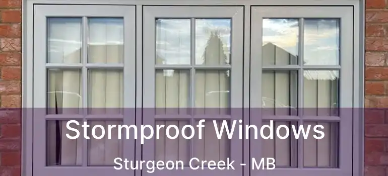  Stormproof Windows Sturgeon Creek - MB