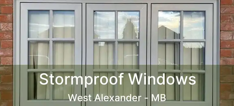  Stormproof Windows West Alexander - MB