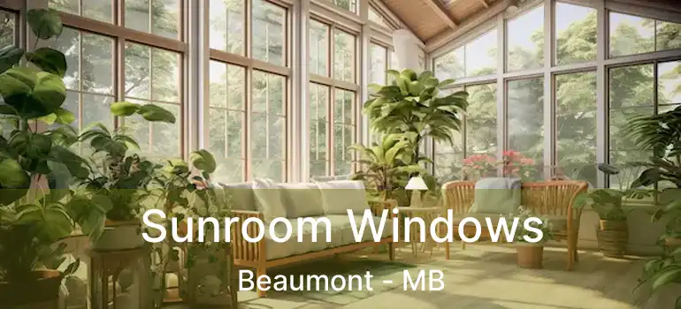  Sunroom Windows Beaumont - MB