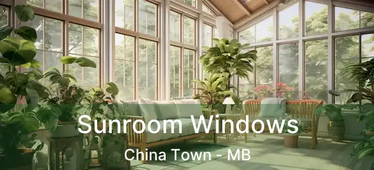  Sunroom Windows China Town - MB