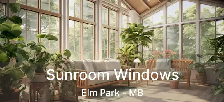  Sunroom Windows Elm Park - MB