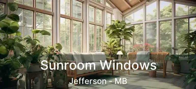  Sunroom Windows Jefferson - MB