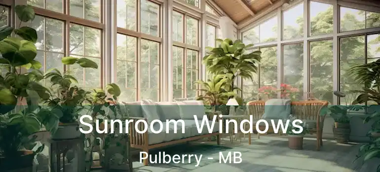  Sunroom Windows Pulberry - MB