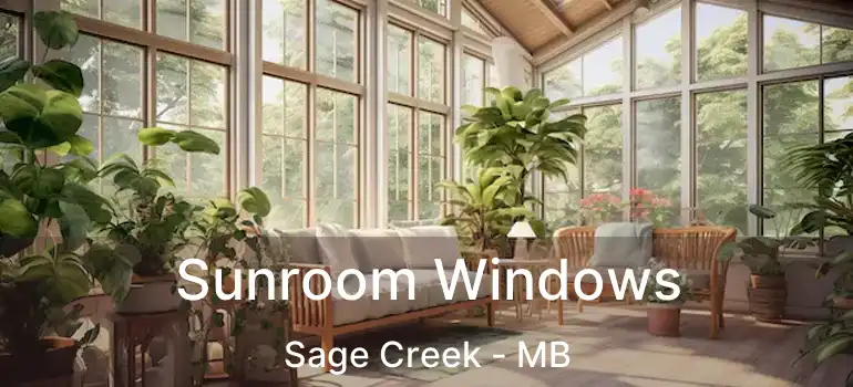  Sunroom Windows Sage Creek - MB