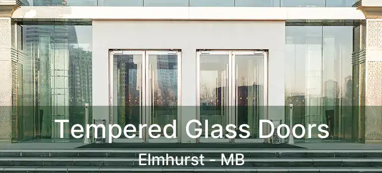  Tempered Glass Doors Elmhurst - MB