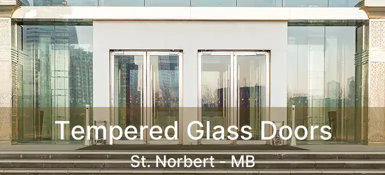  Tempered Glass Doors St. Norbert - MB