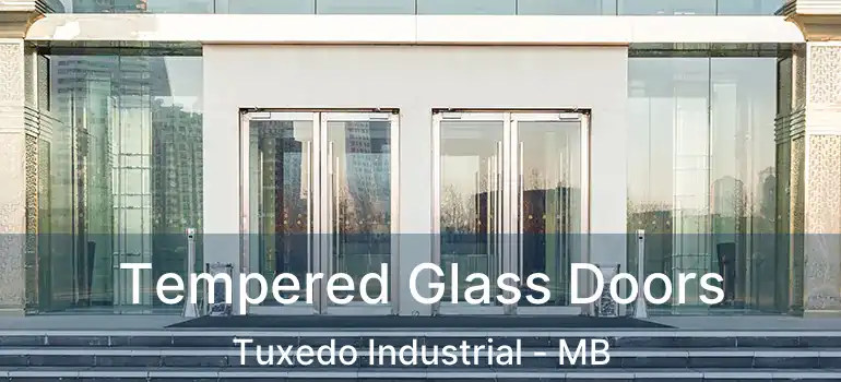  Tempered Glass Doors Tuxedo Industrial - MB